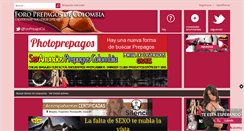 Desktop Screenshot of foroprepagoscolombia.com